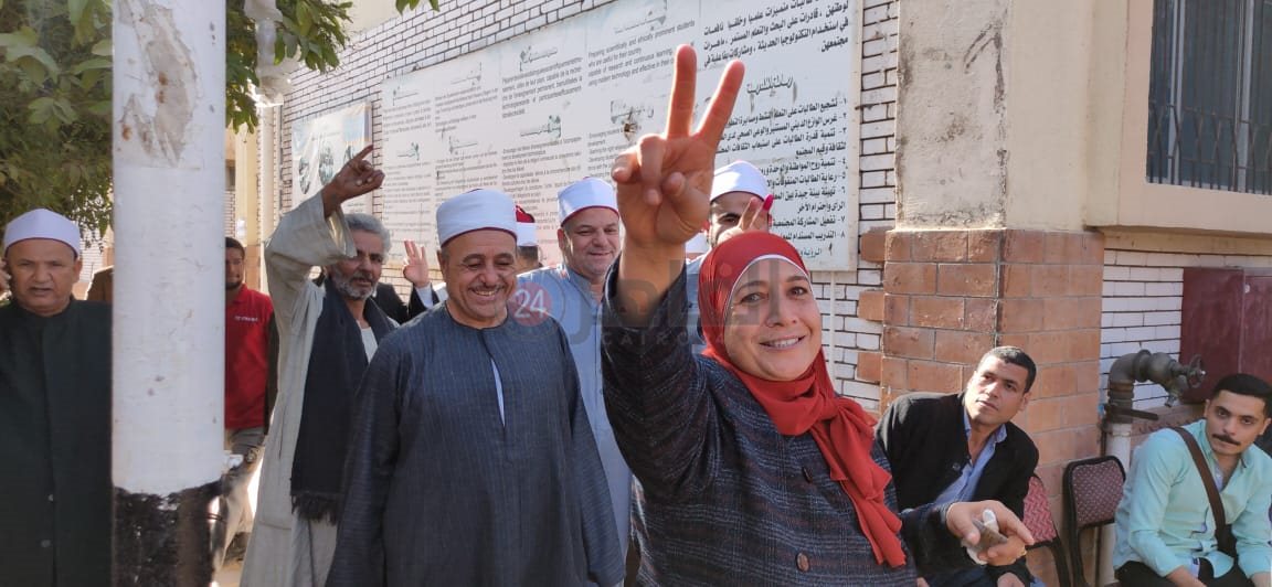 رجال الأزهر يدلون بأصواتهم في الانتخابات الرئاسية بالشرقية 03