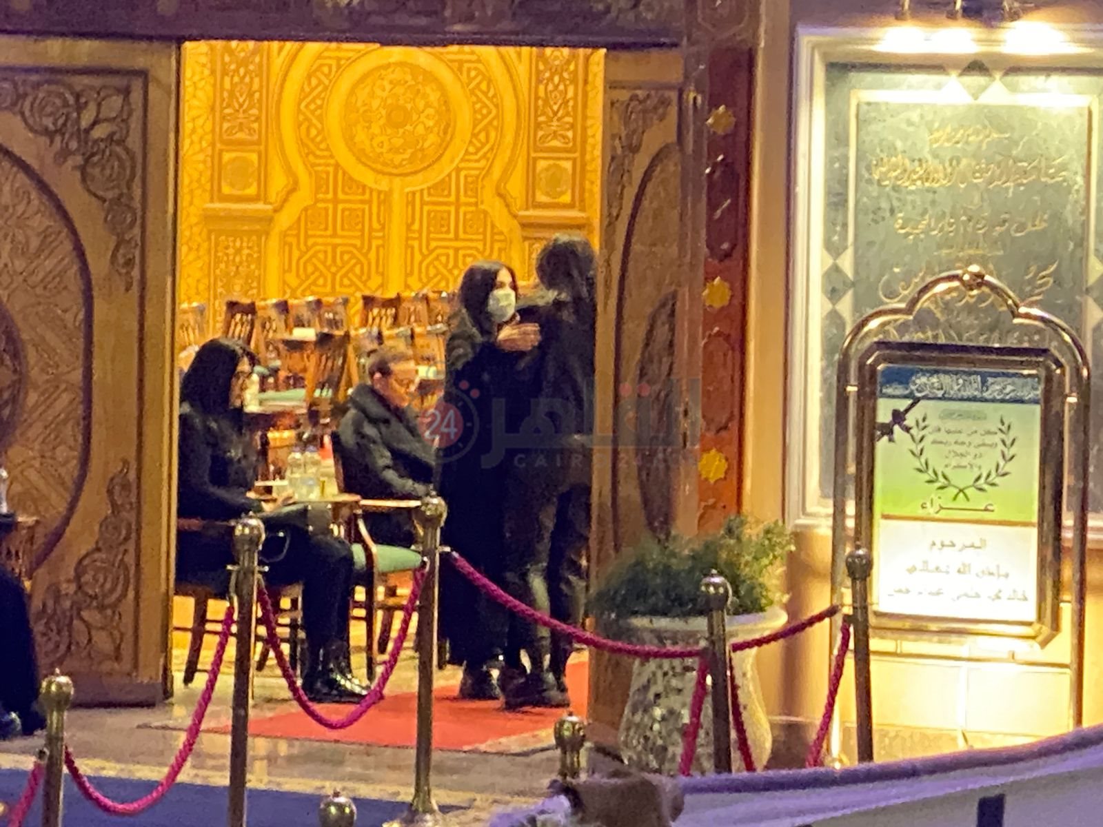 عزاء شقيق أحمد حلمي (9)