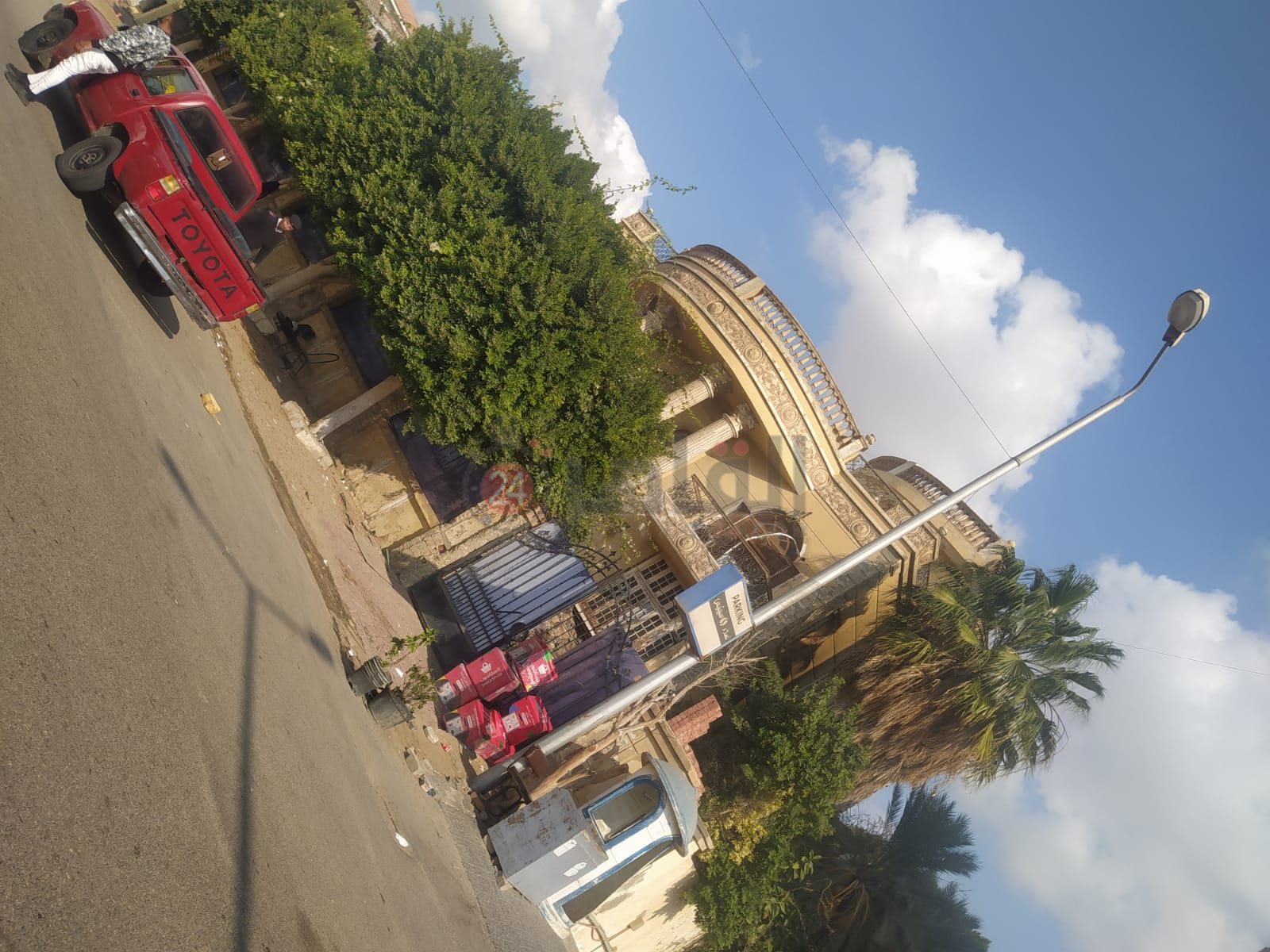 السيطرة على حريق مصحة الشروق