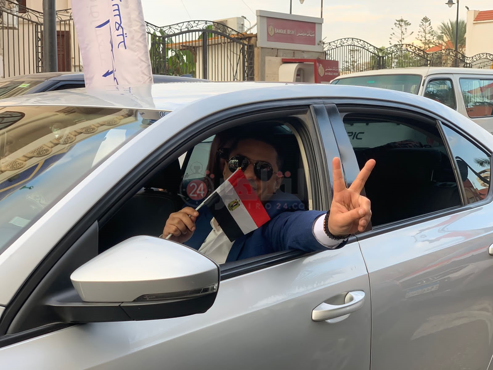 احتفالات عارمة بفوز الرئيس السيسي ببورسعيد