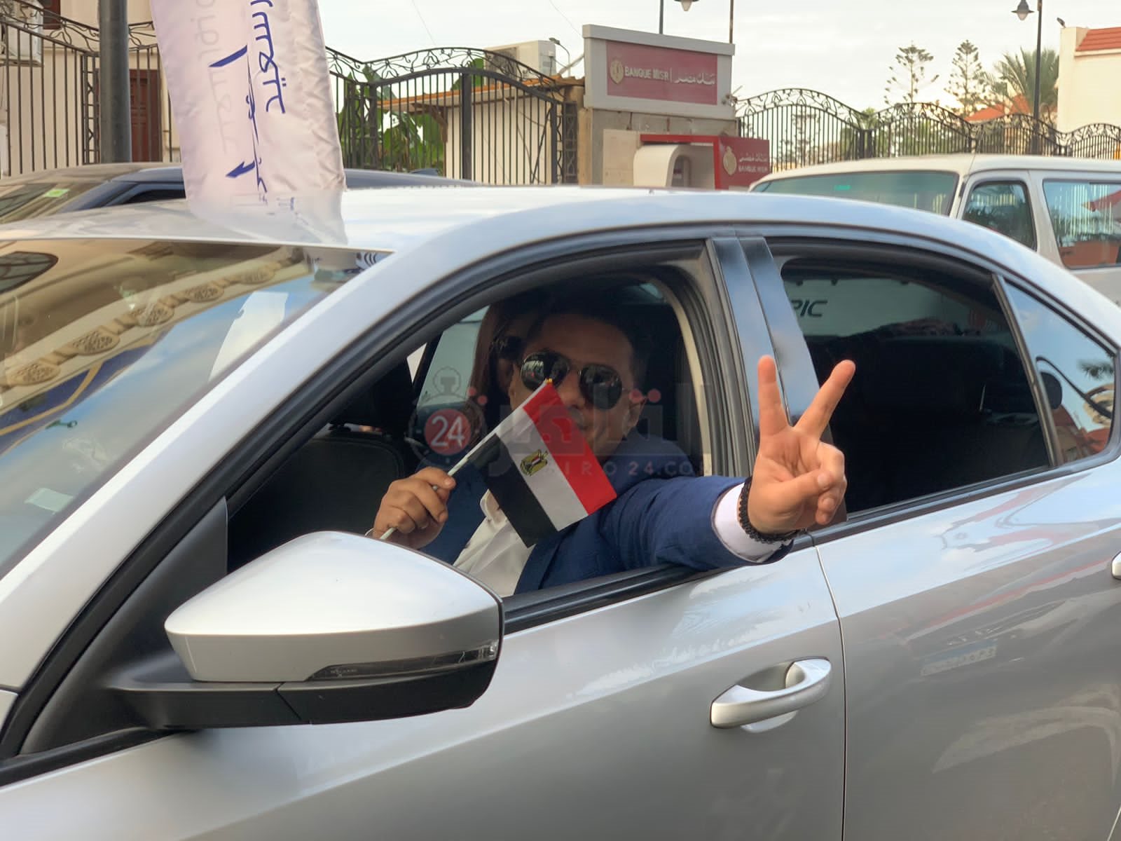 احتفالات عارمة بفوز الرئيس السيسي ببورسعيد