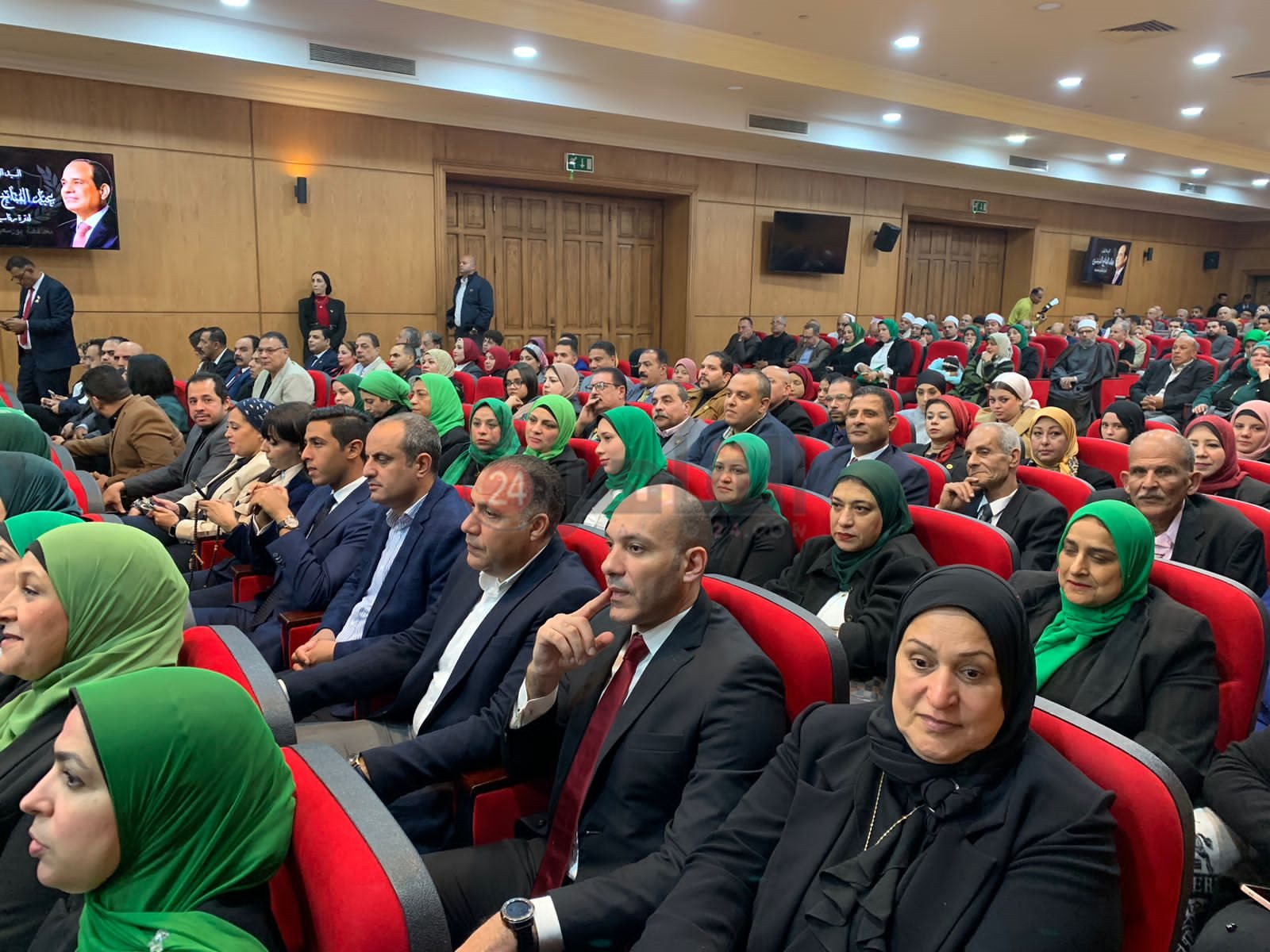 محافظة بورسعيد تحتفل بفوز الرئيس 