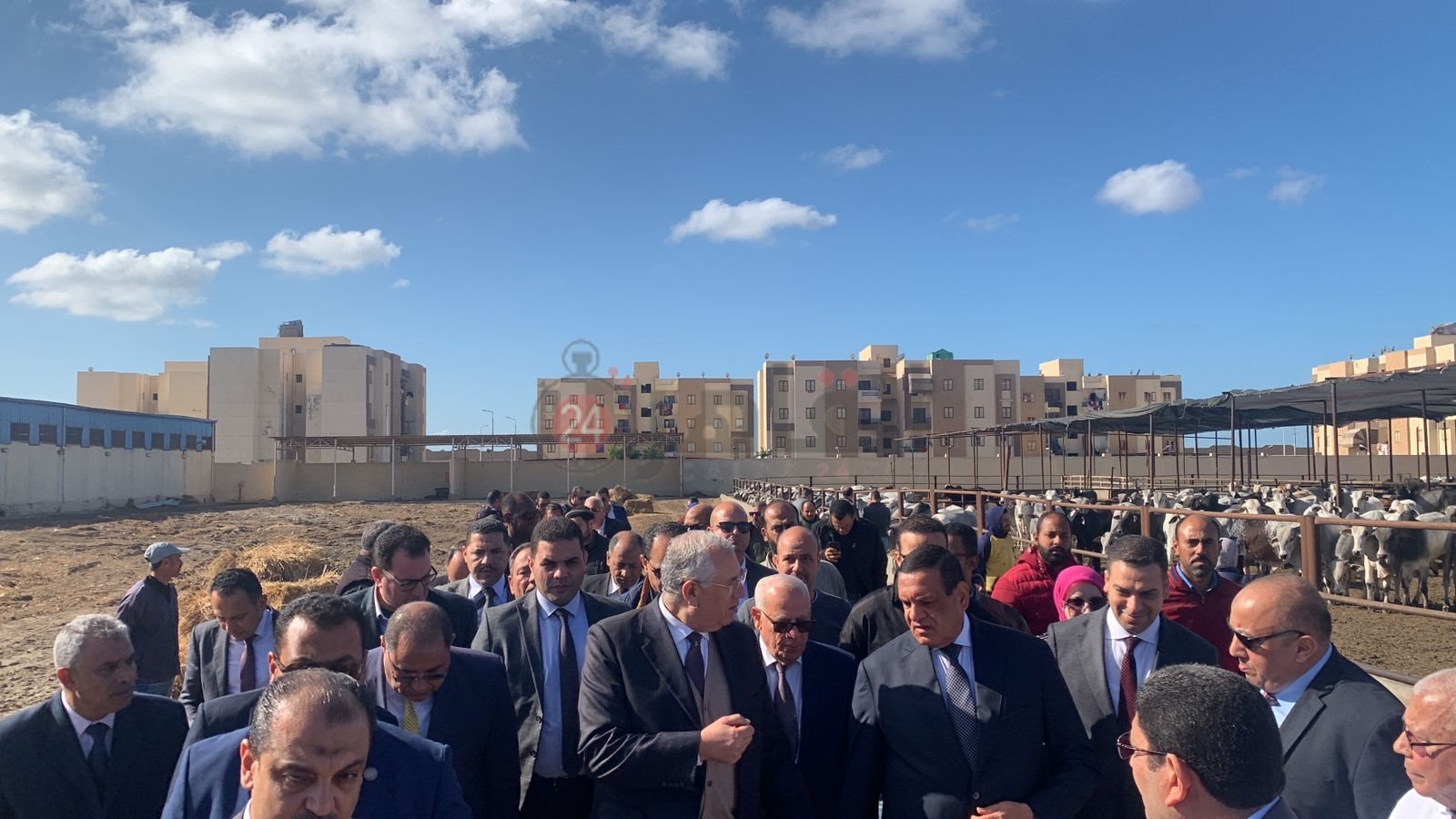 زيارة وزير التنمية المحلية لجنوب بورسعيد 