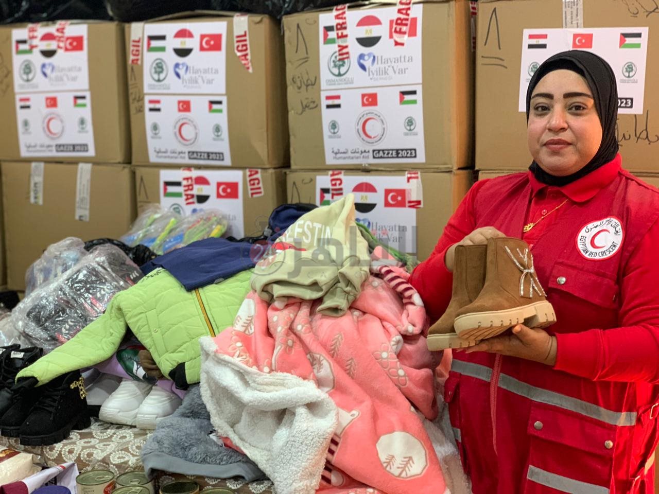 قوافل مساعدات غزة 