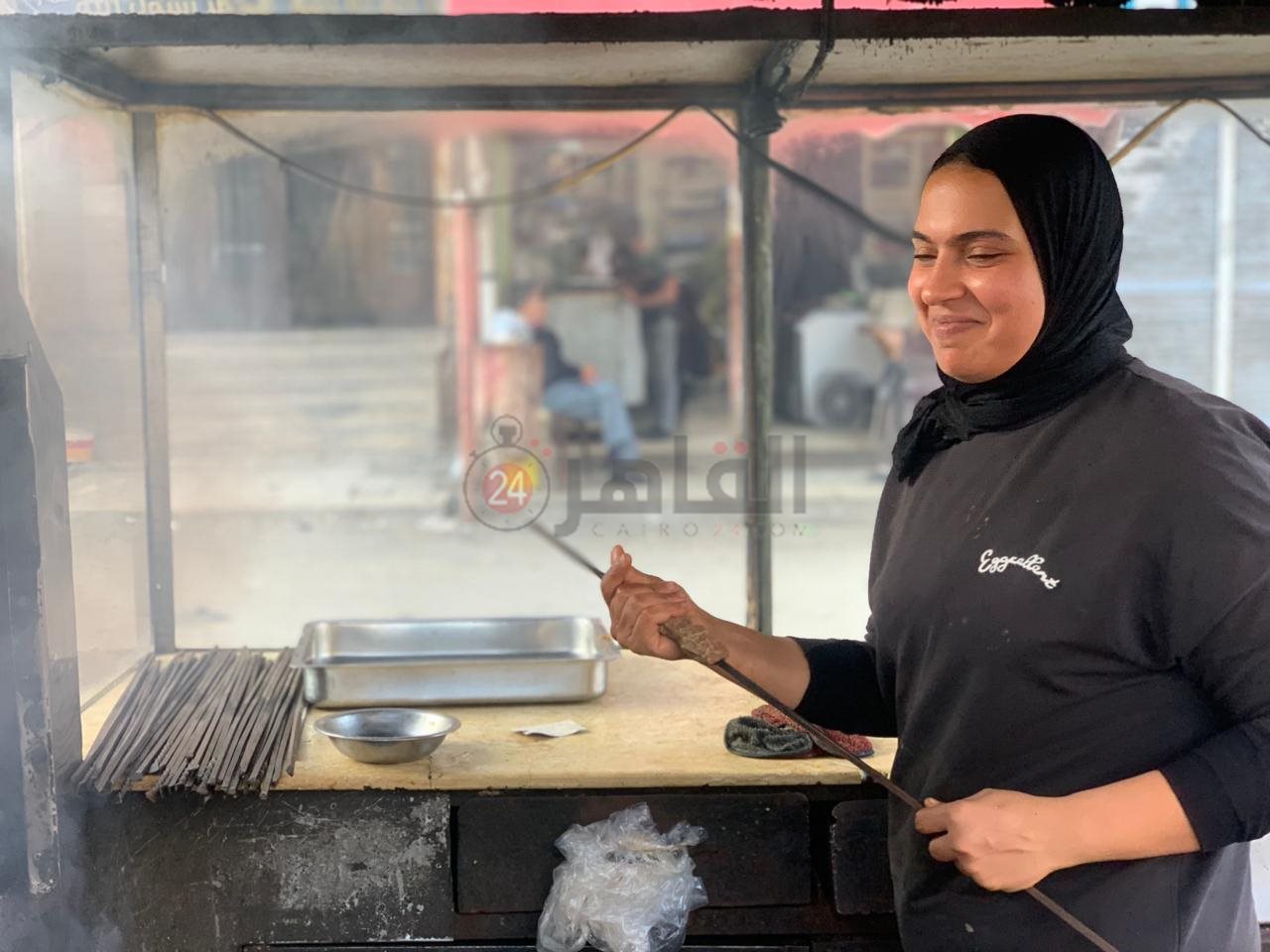 هبة بائعة المشويات ببورسعيد 