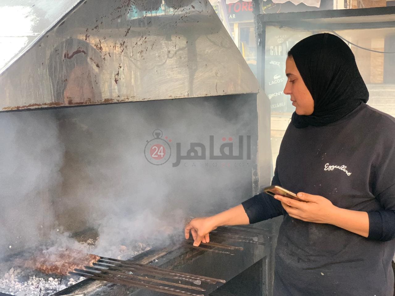 هبة بائعة المشويات ببورسعيد 