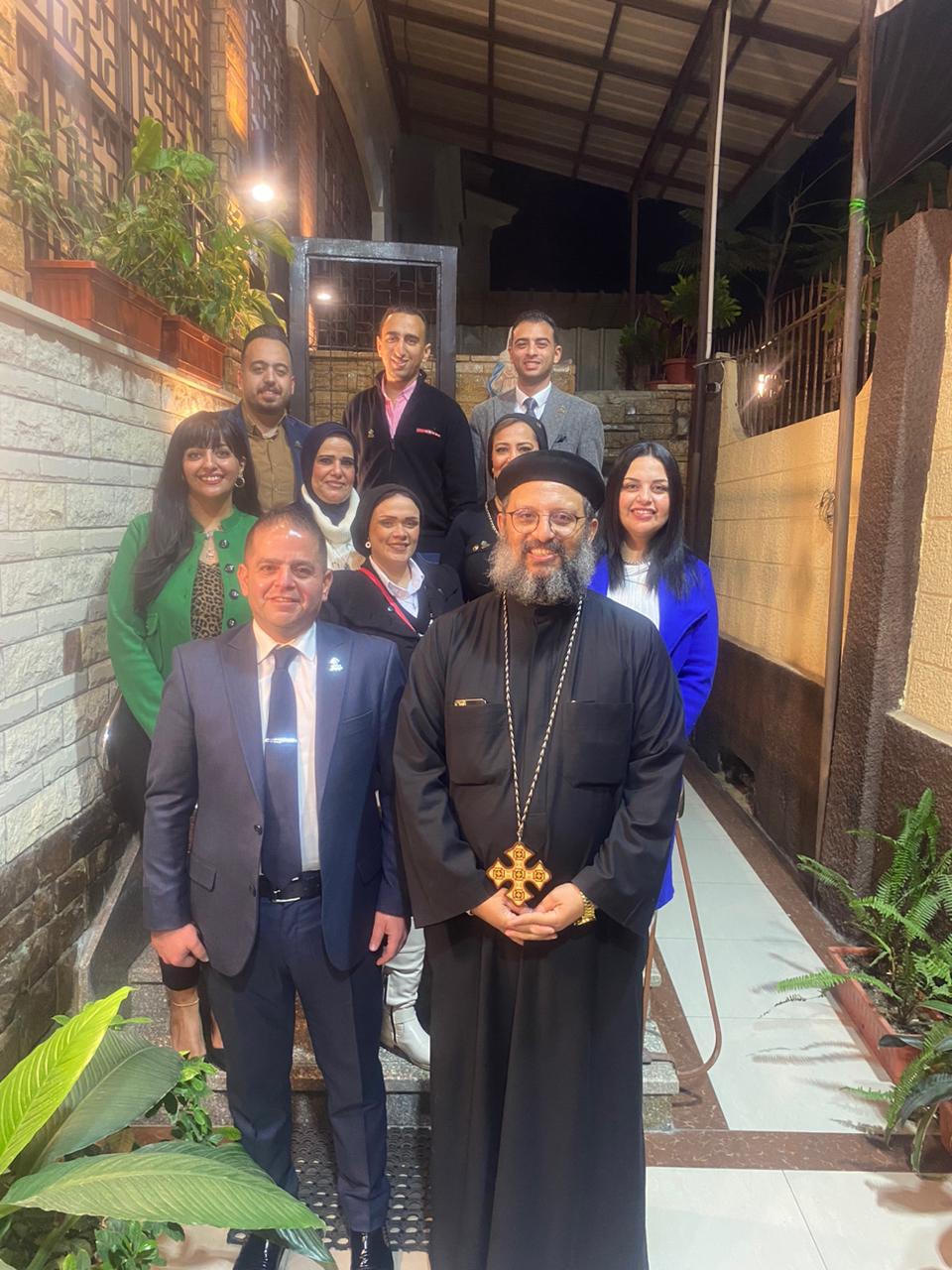 التحالف الوطني يلتقي الأنبا تادرس للتهنئة بعيد الميلاد