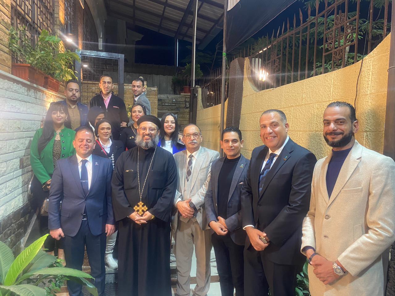 التحالف الوطني يلتقي الأنبا تادرس للتهنئة بعيد الميلاد