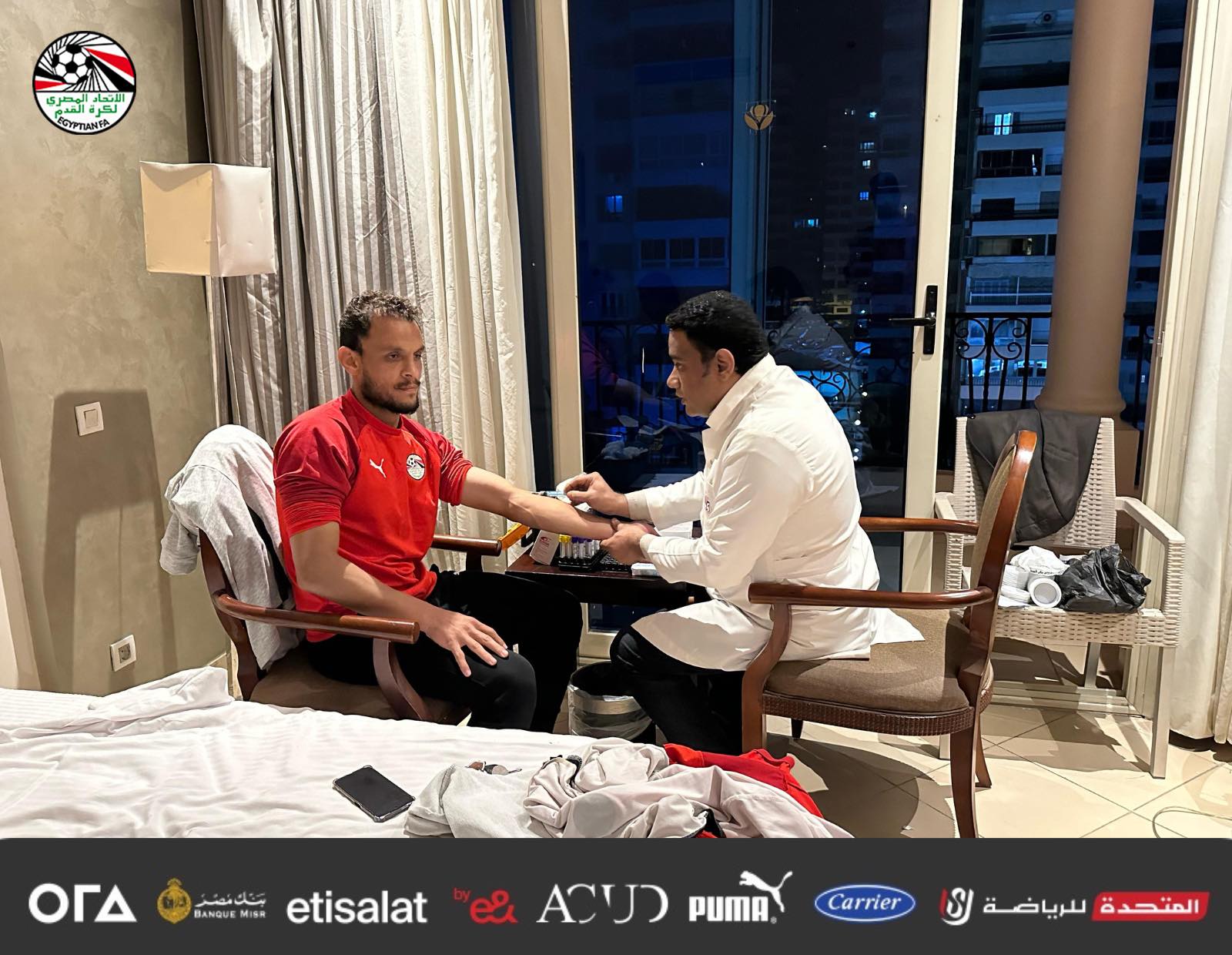 كشف طبي لمنتخب الشاطئية (3)