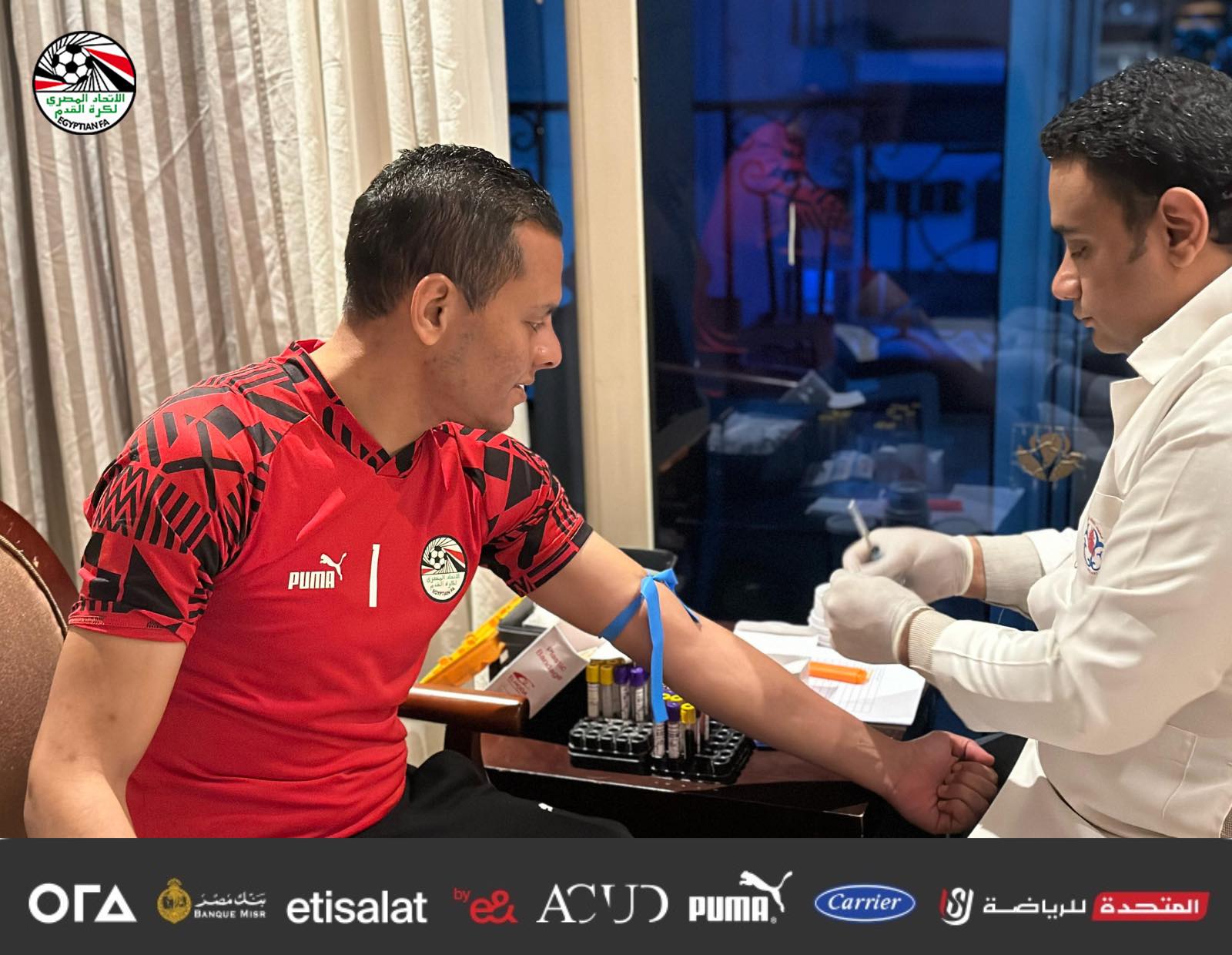 كشف طبي لمنتخب الشاطئية (5)