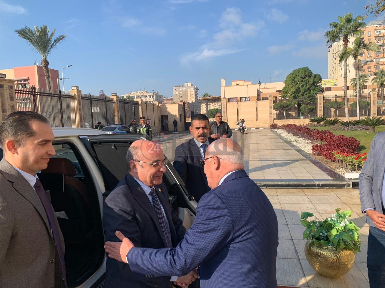 وزير العدل يصل بورسعيد