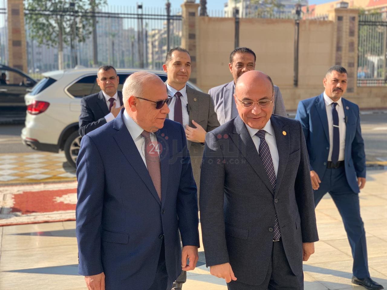 وزير العدل يصل بورسعيد