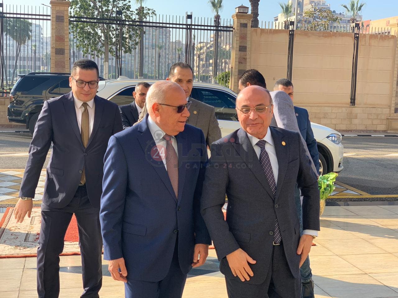 وزير العدل يصل بورسعيد