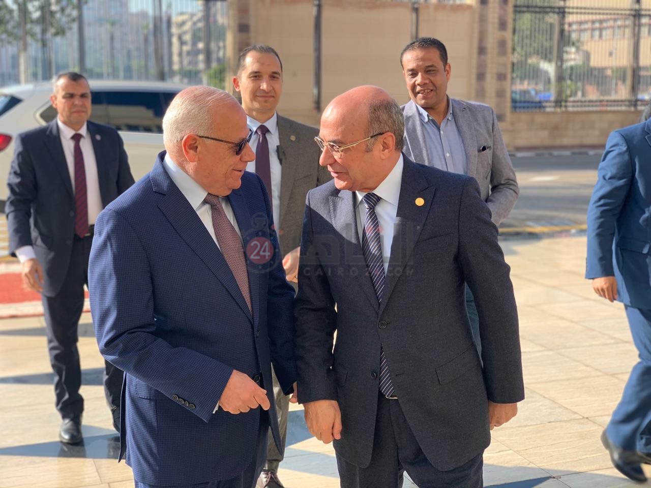 وزير العدل يصل بورسعيد