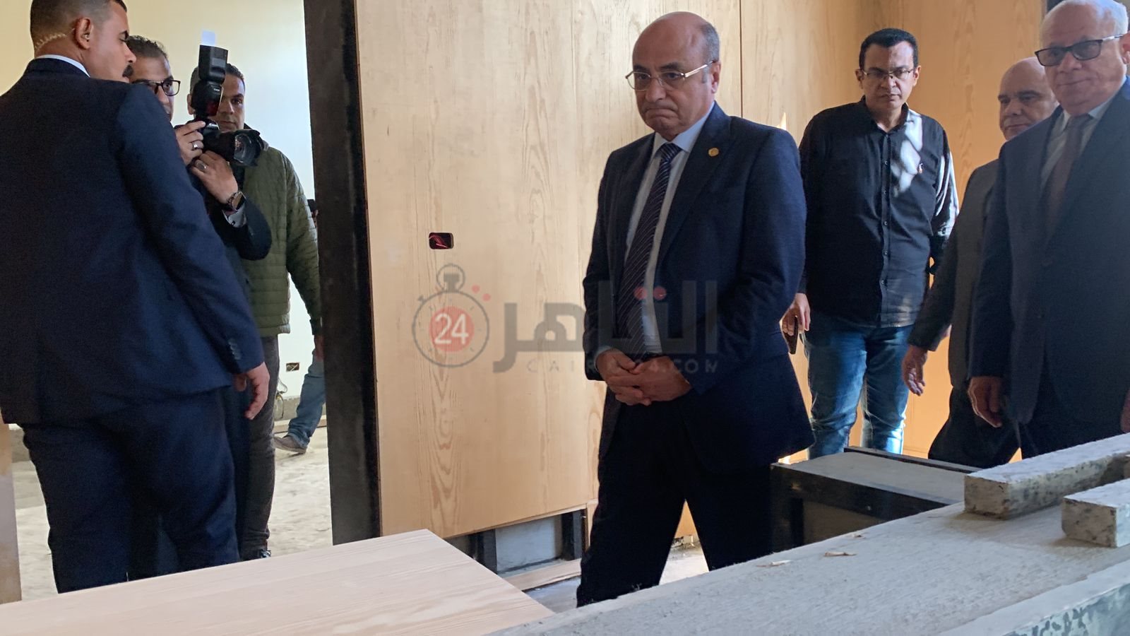 وزير العدل يتفقد أعمال إنشاء محكمة مميكنة ومتطورة ببورفؤاد