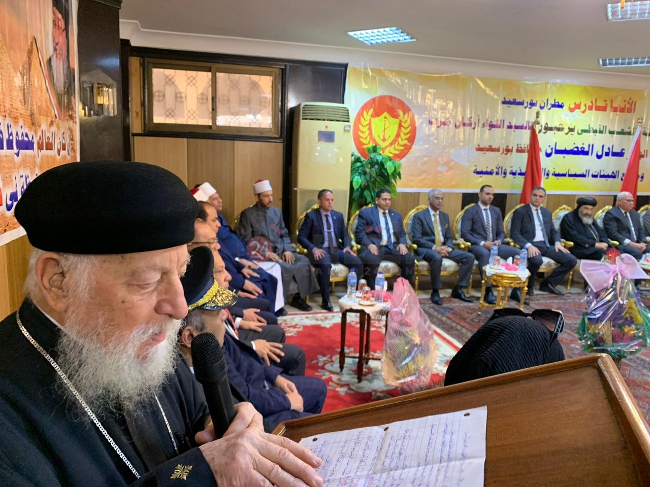 العائلة البورسعيدية تجتمع في الكتدرائية للإحتفال بعيد الميلاد