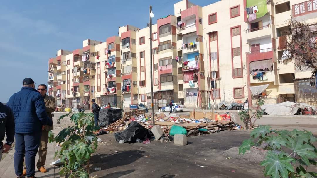 حملة لمكافحة نباشين القمامة ببورسعيد