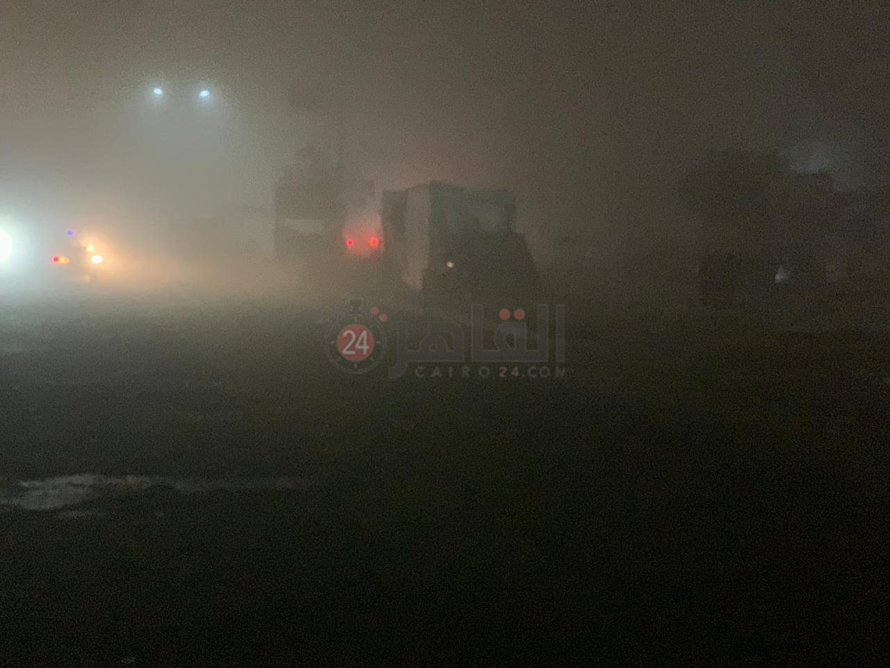 شبورة كثيفة تضرب محافظة بورسعيد