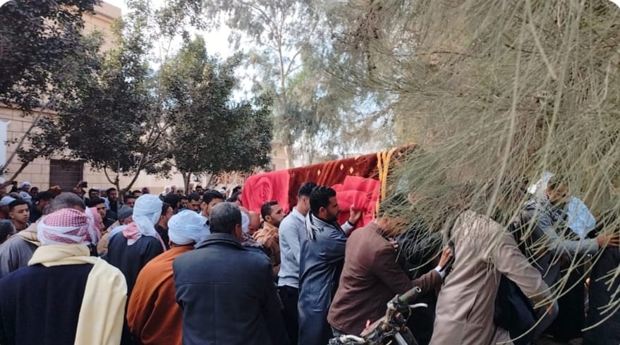 تشييع جثمان الشيخ إبراهيم عبدالغني بالشرقية 