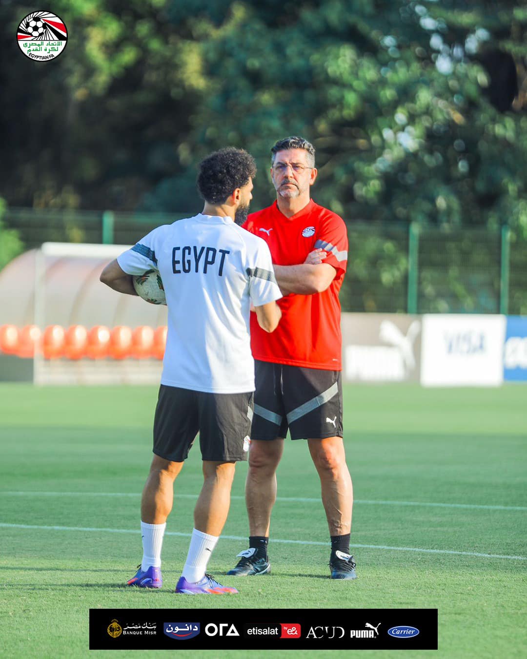 المران الثاني لمنتخب مصر في كوت ديفوار (2)