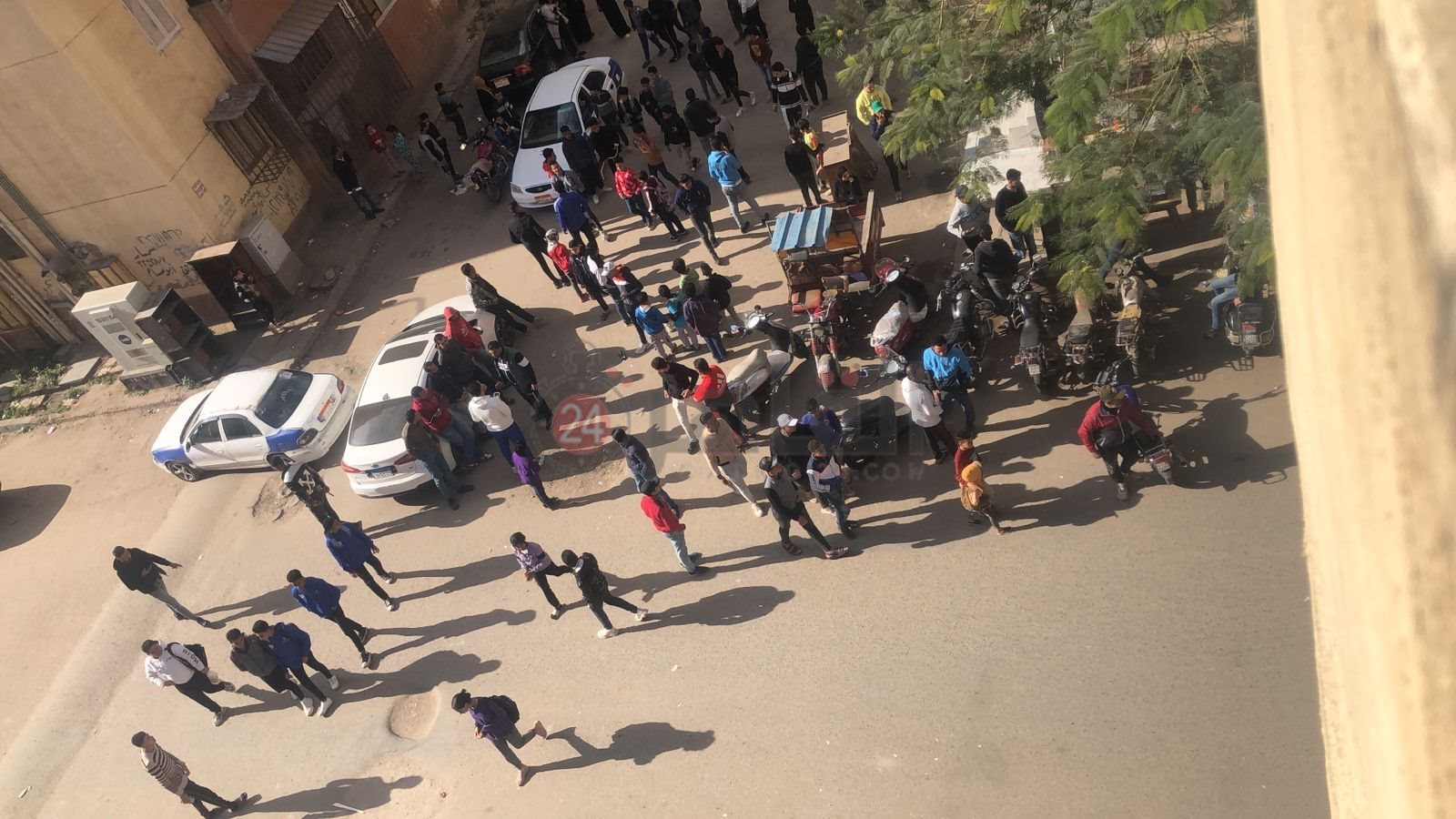 جانب من الحادث - قص