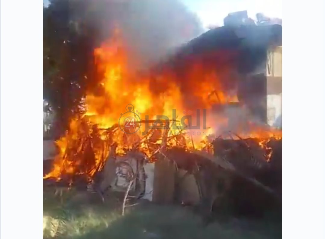 حريق ببورسعيد 