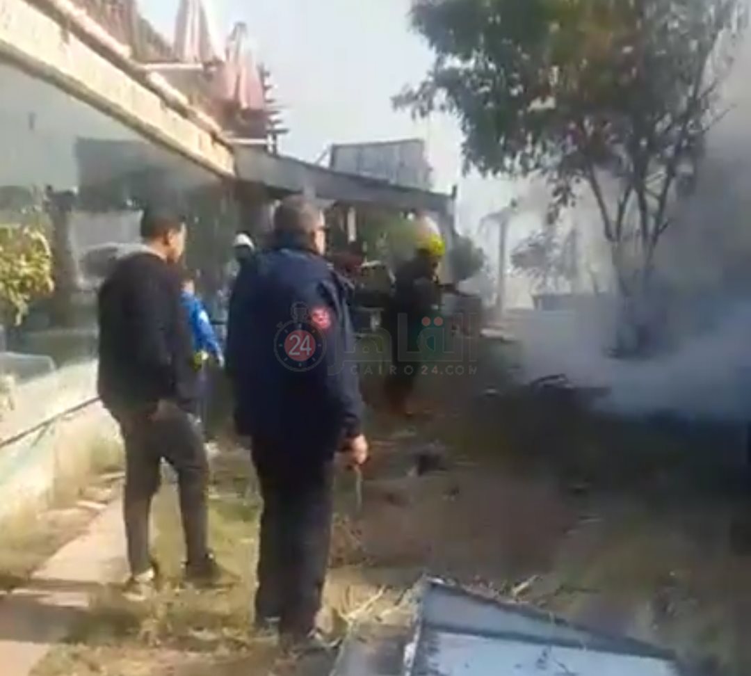 حريق ببورسعيد 