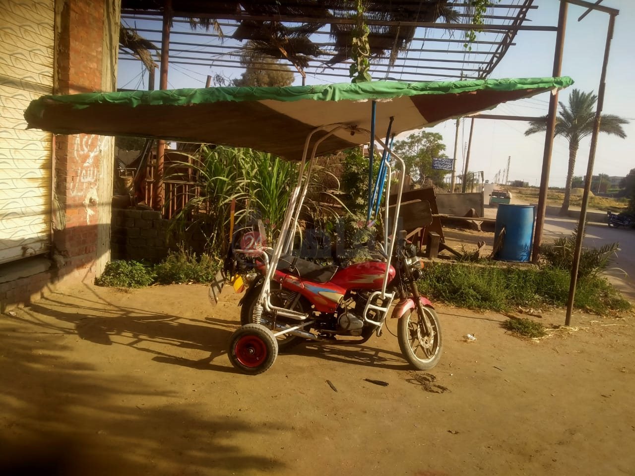 إعداد الموتسيكل الطائر في الشرقية