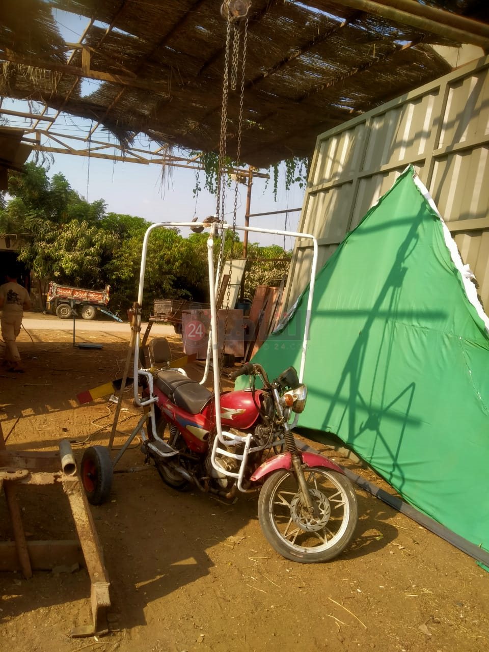 إعداد الموتسيكل الطائر في الشرقية