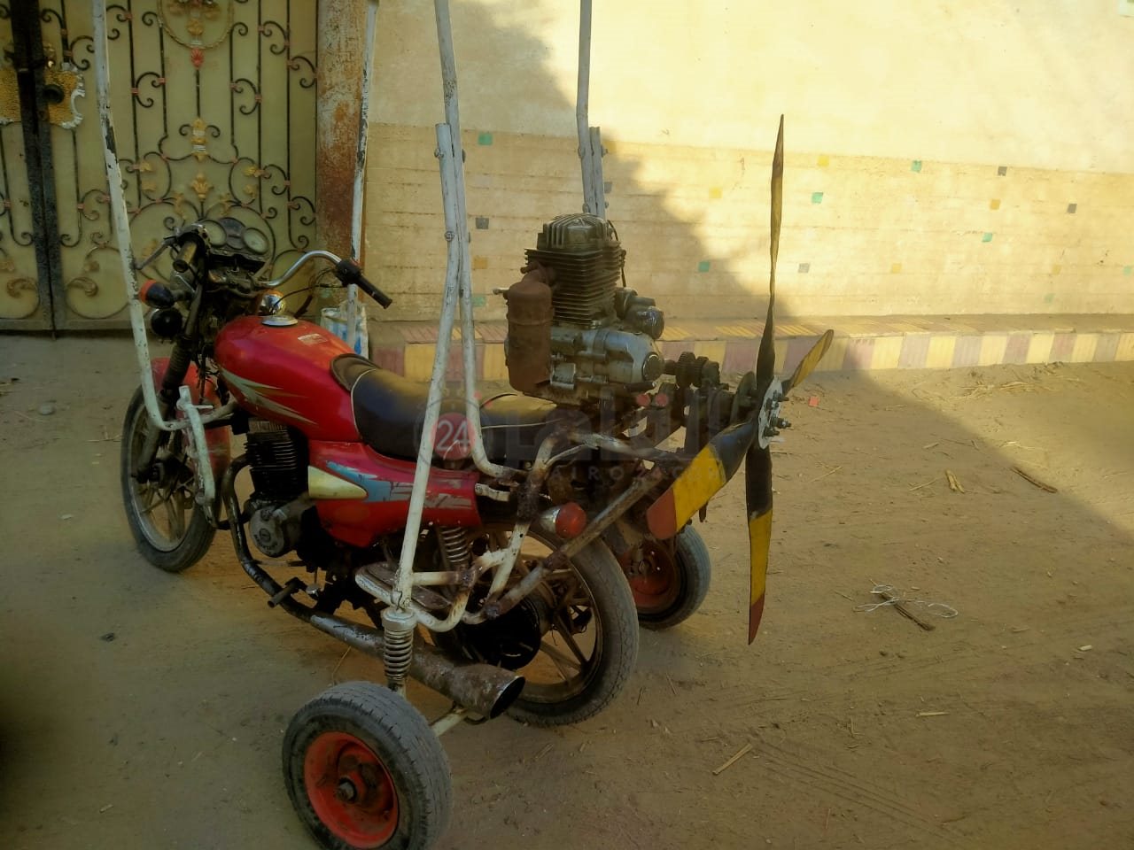 إعداد الموتسيكل الطائر في الشرقية