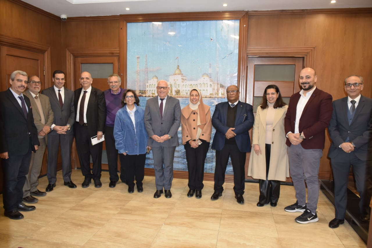 اجتماع محافظة بورسعيد 