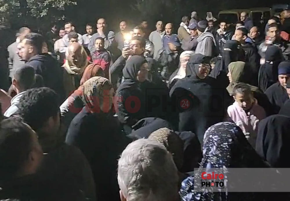 تشييع جنازة طالبة كفر الشيخ المقتولة على يد والدها 