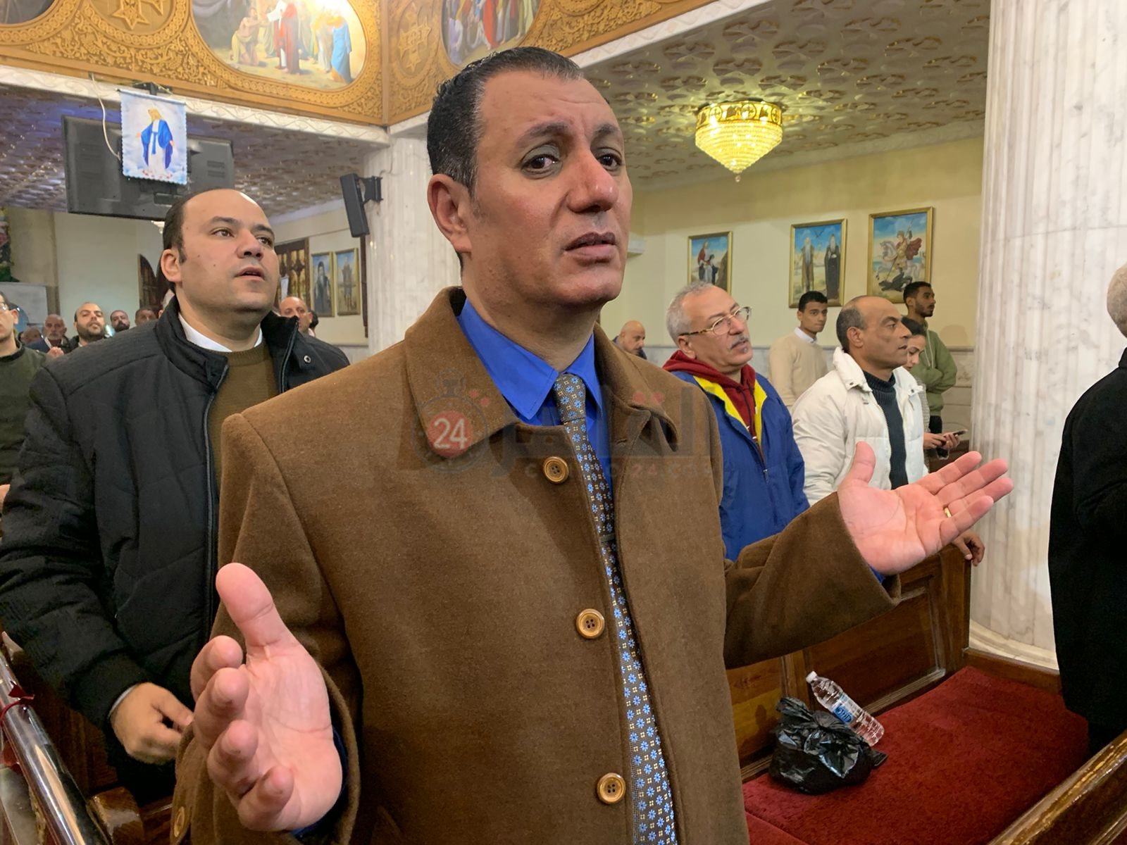 مطران بورسعيد يترأس قداس عيد الغطاس المجيد