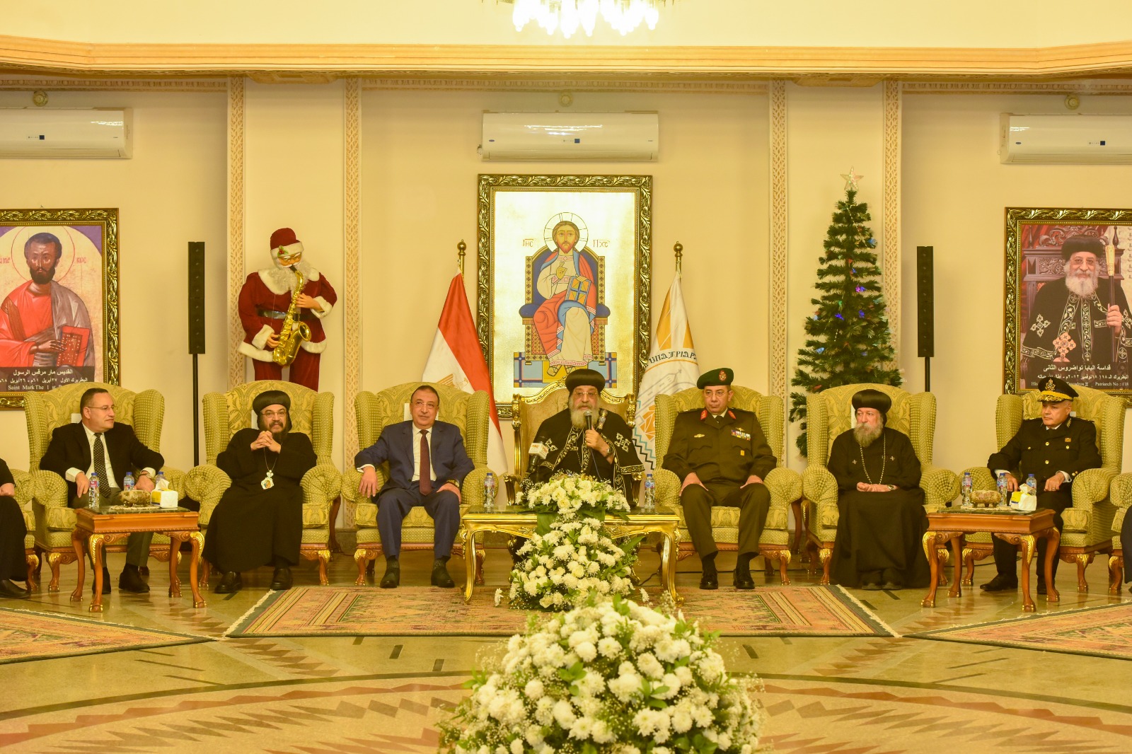 قيادات الإسكندرية تقدم التهنئة بعيد الغطاس 