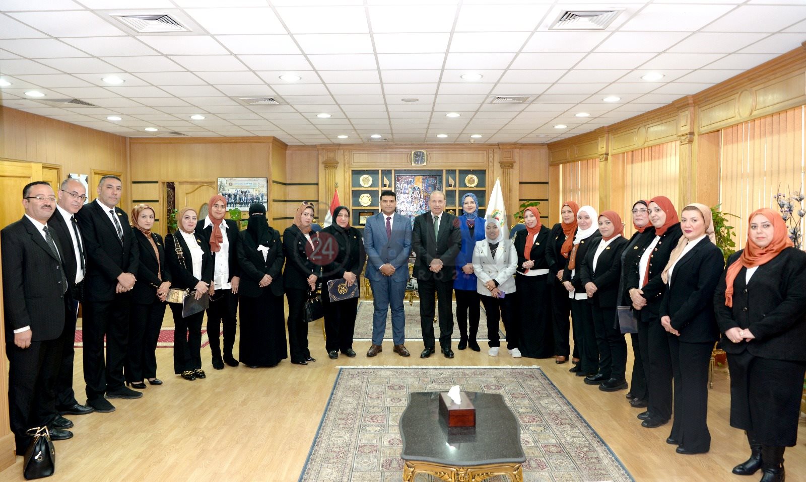 احتفالية جامعة المنصورة لتكريم الفائزين بجائزة التميز 2023 (22)