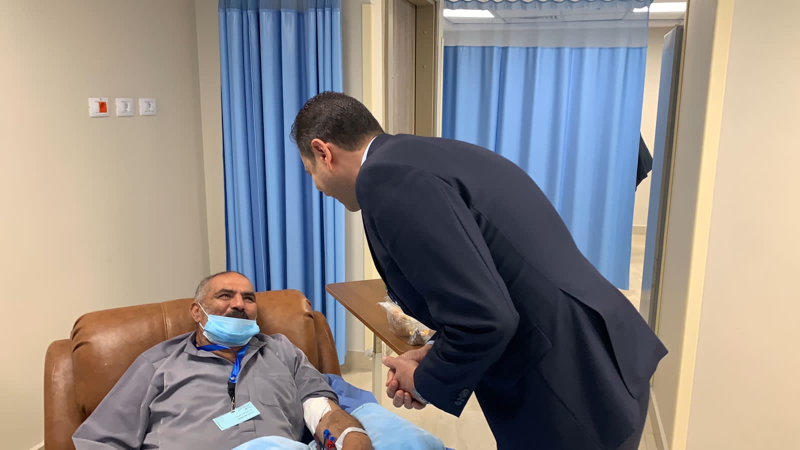 رئيس هيئة الرعاية الصحية يفتتح وحدة الكلي بمجمع الشفاء الطبي ببورسعيد