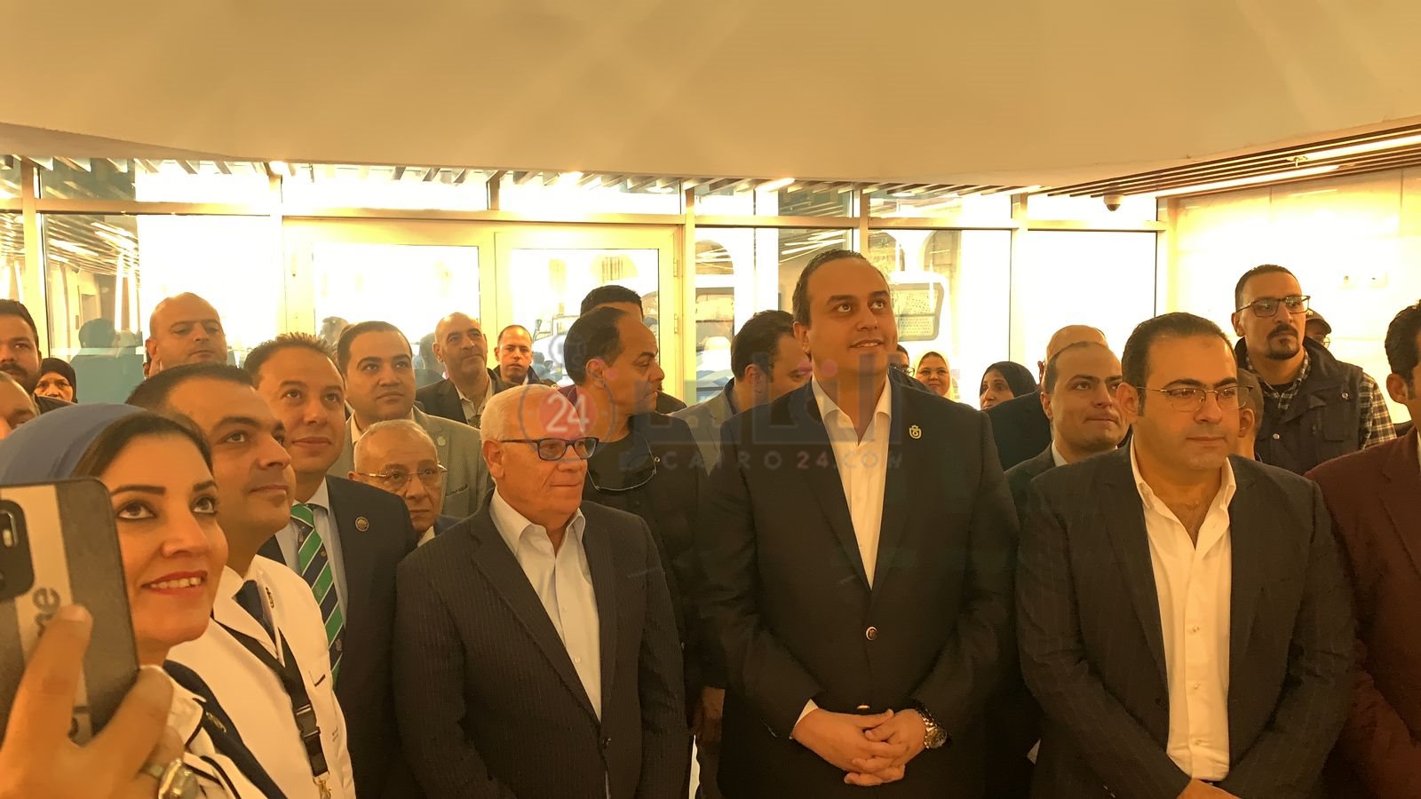 رئيس هيئة الرعاية الصحية يفتتح الجناح البحري بمستشفي السلام ببورسعيد