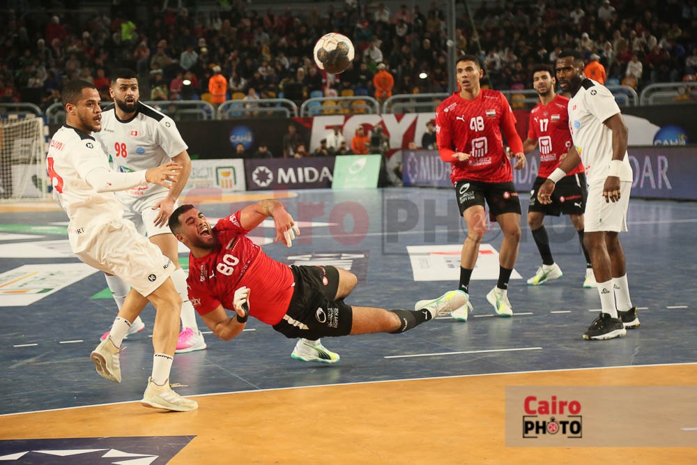 مباراة مصر وتونس في كرة اليد (11)