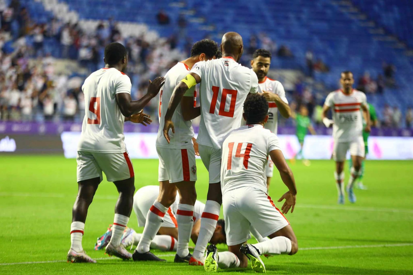 مباراة الزمالك والرجاء الودية (3)