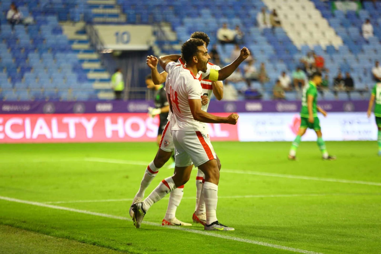 مباراة الزمالك والرجاء الودية (6)