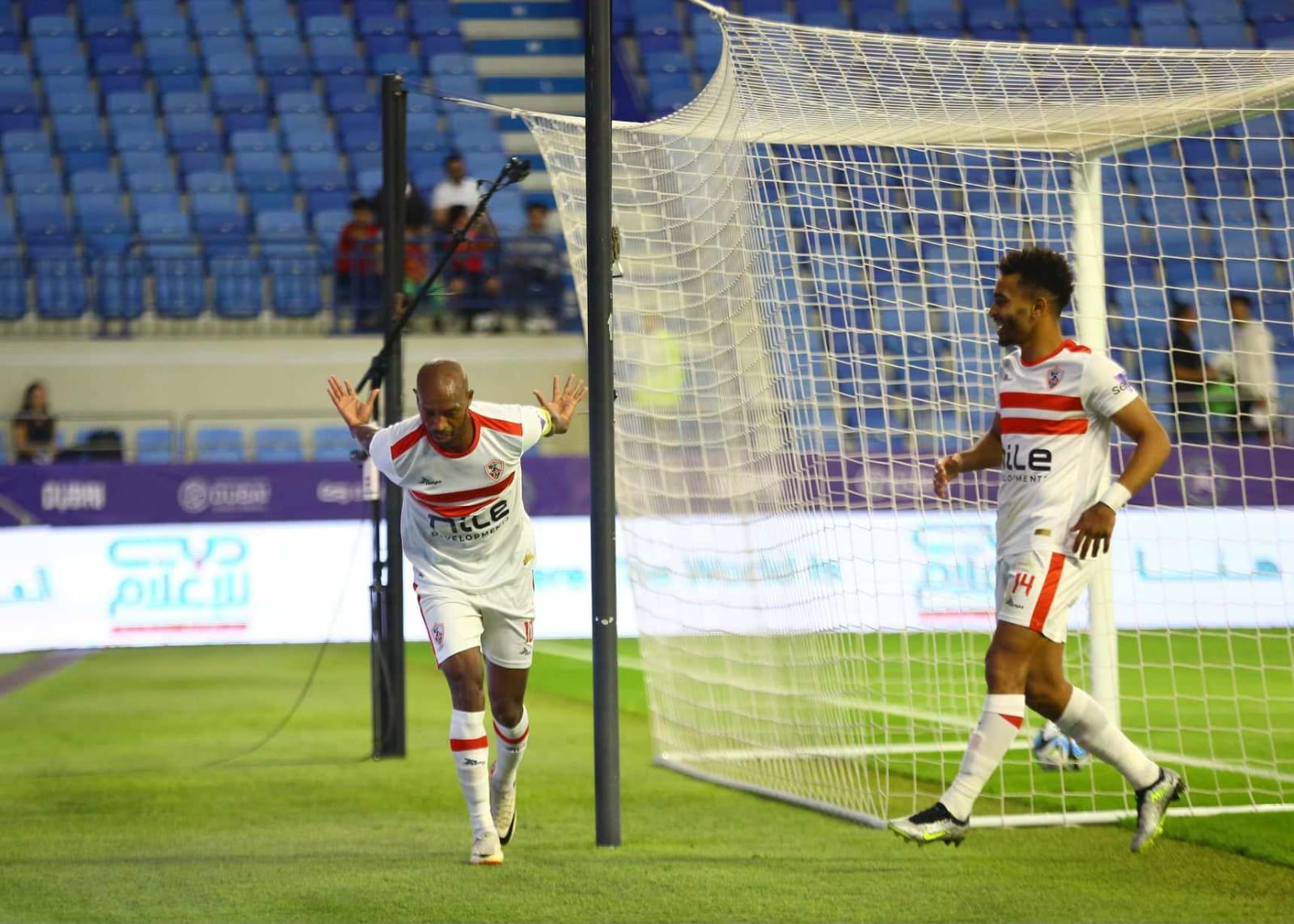 مباراة الزمالك والرجاء الودية (9)