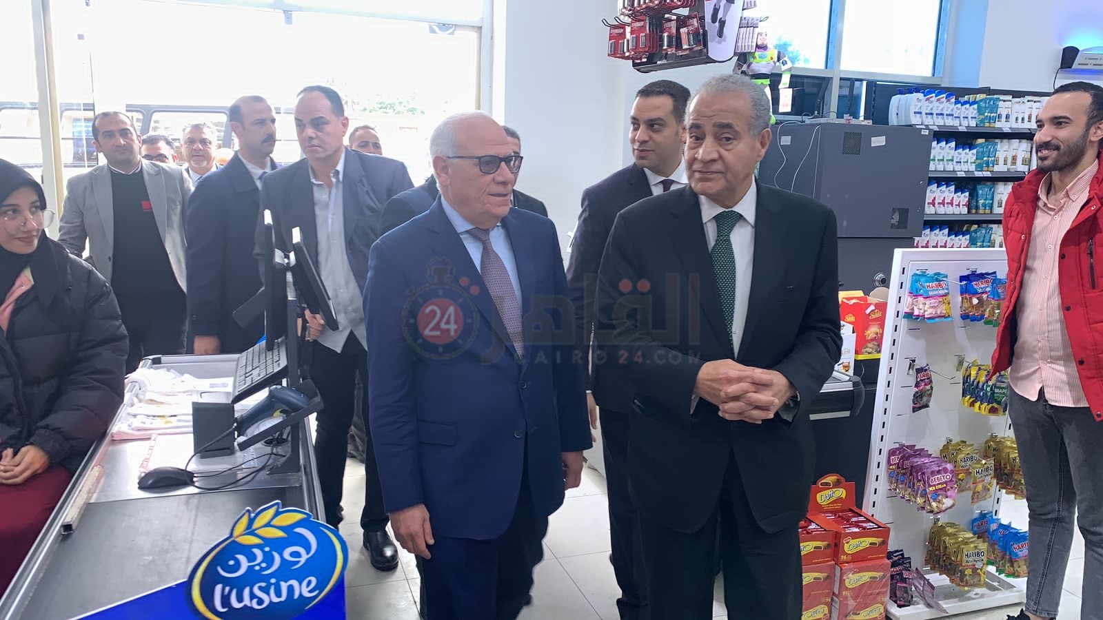 وزير التموين يتابع أسعار المنتجات الغذائية ببورسعيد 