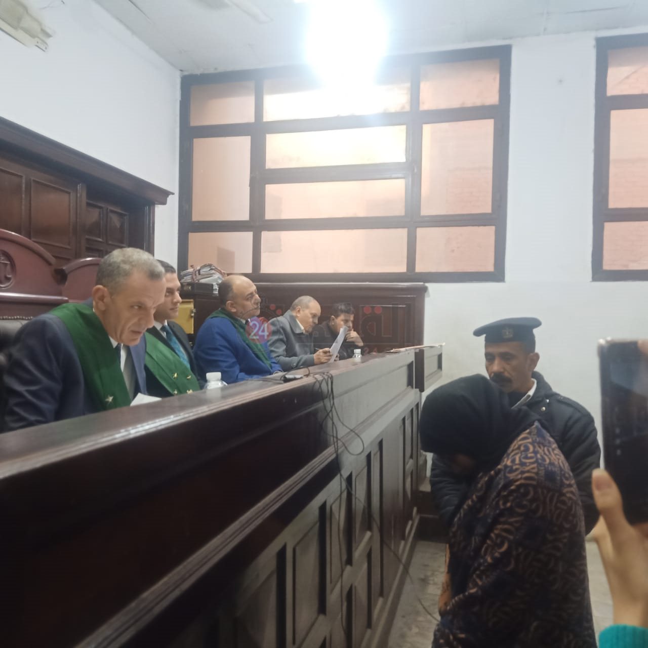 المتهمة بقتل نجلها خنقا فى الدقهلية