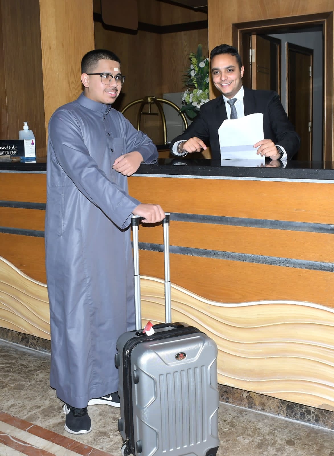 وصول المشاركون في مسابقة بورسعيد الدولية لحفظ القرآن الكريم والإبتهال الديني