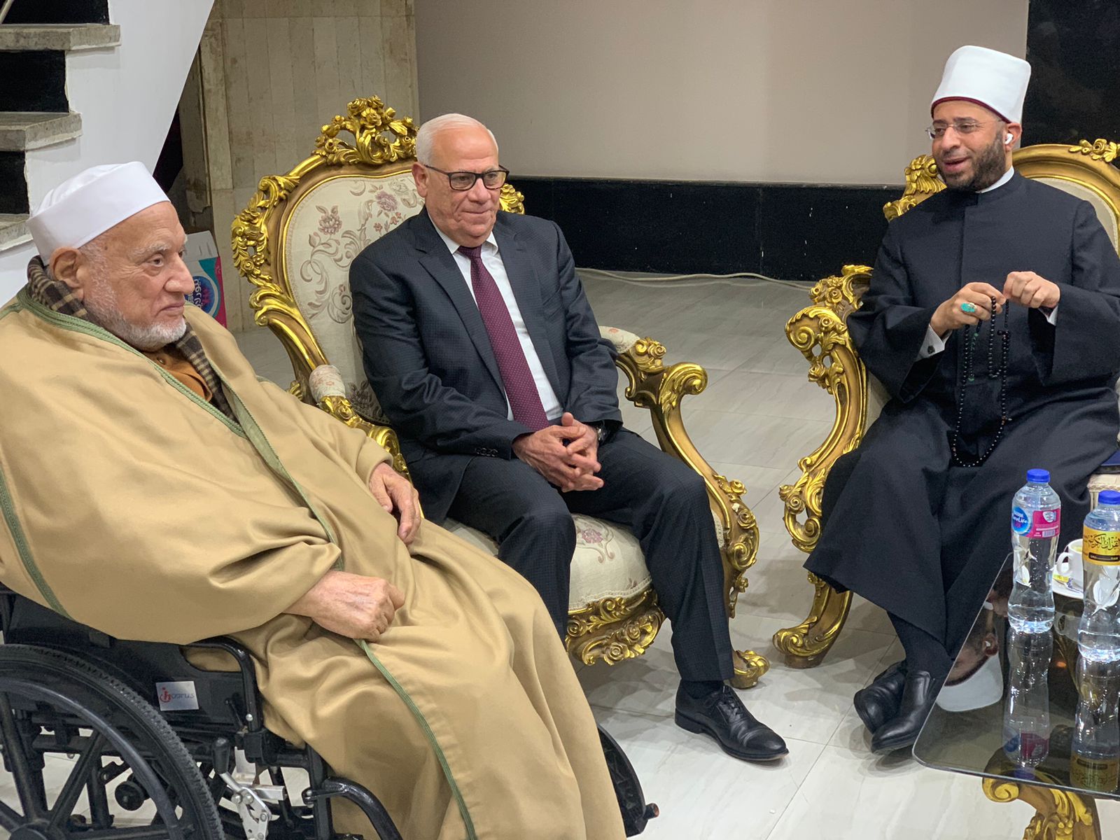 محافظ بورسعيد ووزير الأوقاف يلتقيان رؤساء مسابقات القرآن ووفود العالم المشاركة بمسابقة بورسعيد الدولية