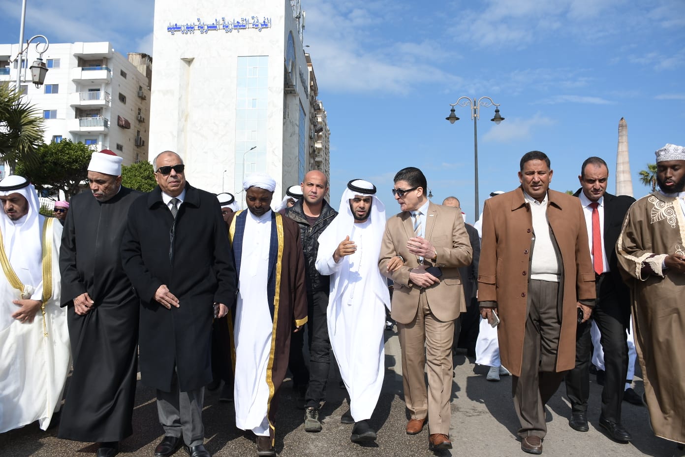 مسيرة للمشاركين بمسابقة بورسعيد الدولية للقرآن الكريم بشوارع بورسعيد