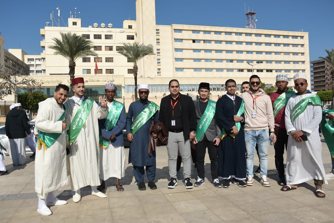 متسابقون من 50 دولة يمدحون النبي وينشدون بأسم مصر في شوارع بورسعيد