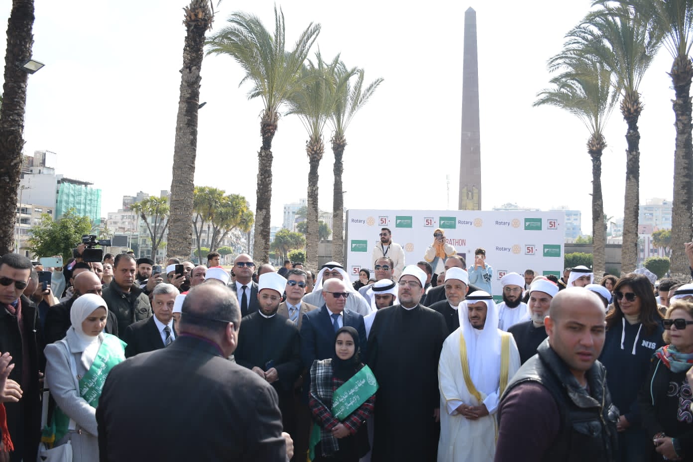 متسابقون من 50 دولة يمدحون النبي وينشدون بأسم مصر في شوارع بورسعيد