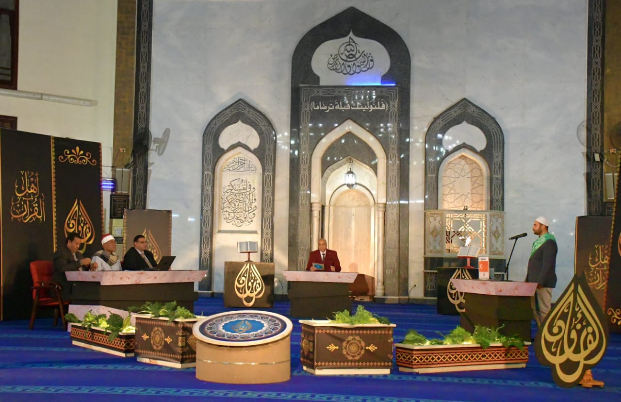 منافسات مسابقة بورسعيد الدولية في الإبتهال الديني بمسجد الحسين