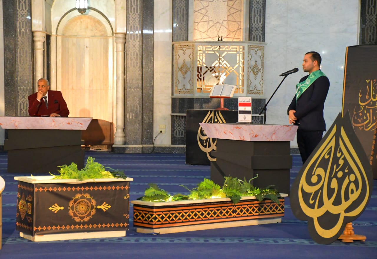 منافسات مسابقة بورسعيد الدولية في الإبتهال الديني بمسجد الحسين